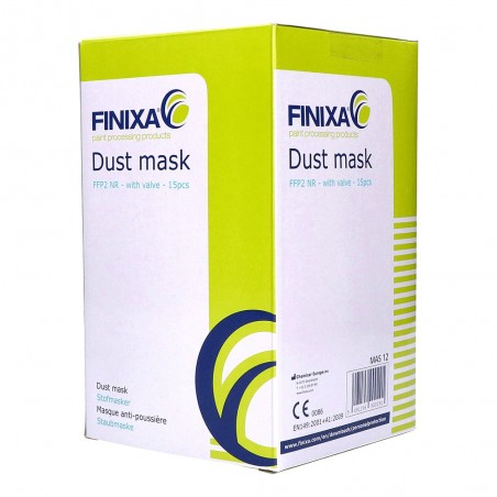 FINIXA masque anti-poussière P2 avec valve 15p.