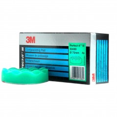 3M Perfect-It III mousse de lustrage alvéolée Vert Ø 075mm (emb 4pcs)