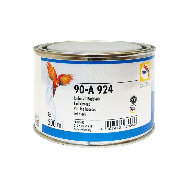 GLASURIT 90-A 924 JET BLACK 0,5L