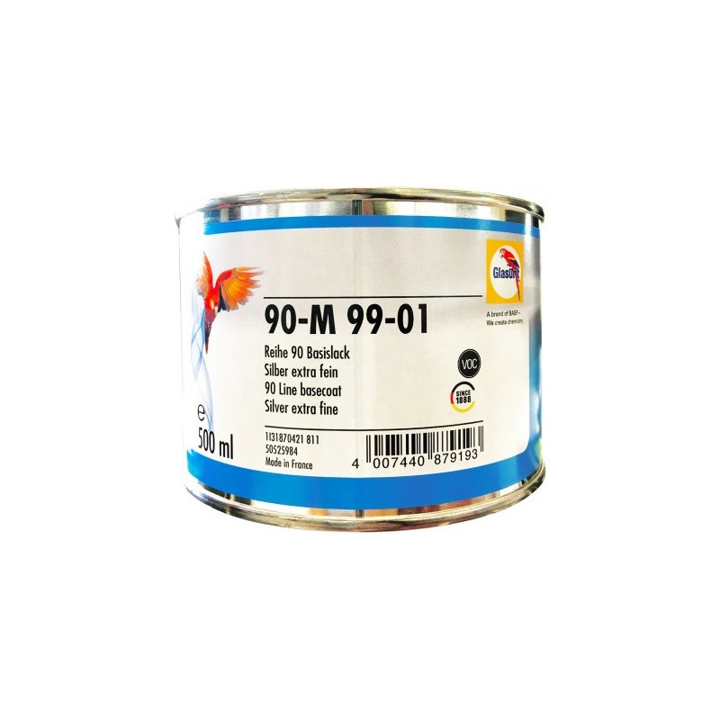 GLASURIT 90-M99-01 SILVER EXTRA FINE 0,5L