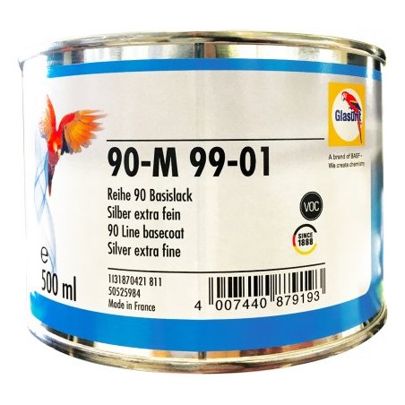 GLASURIT 90-M99-01 SILVER EXTRA FINE 0,5L