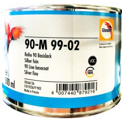 GLASURIT 90-M9902 SILVER FINE 0.5L