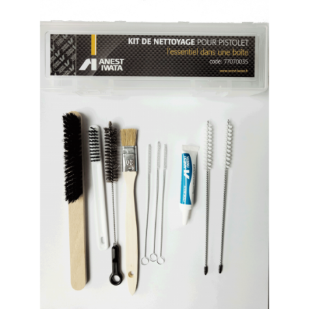 Kit de nettoyage essentiel pour pistolet à peinture WS400 SR2 ou LS400 SR2