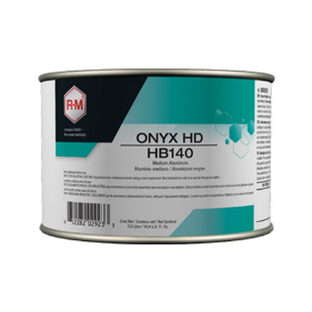 Couche de fond HB140 hydrodiluable "Medium Aluminium" - 0.5L - RM