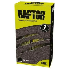 Revêtement protecteur en kit 1L – Noir – UPOL RAPTOR