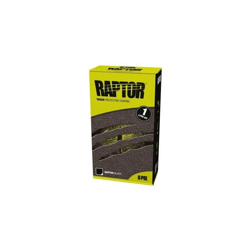 Revêtement protecteur en kit 1L – Noir – UPOL RAPTOR