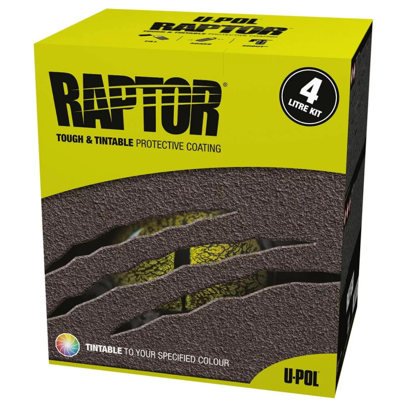 Kit de revêtement protecteur de 4 litres à teinter – UPOL RAPTOR