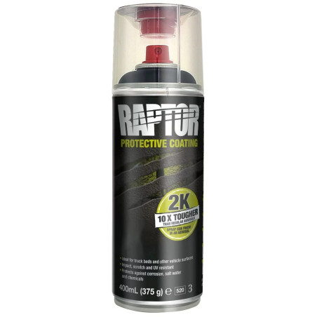 Revêtement protecteur en spray 2K - 400 ml - Blanc - UPOL RAPTOR