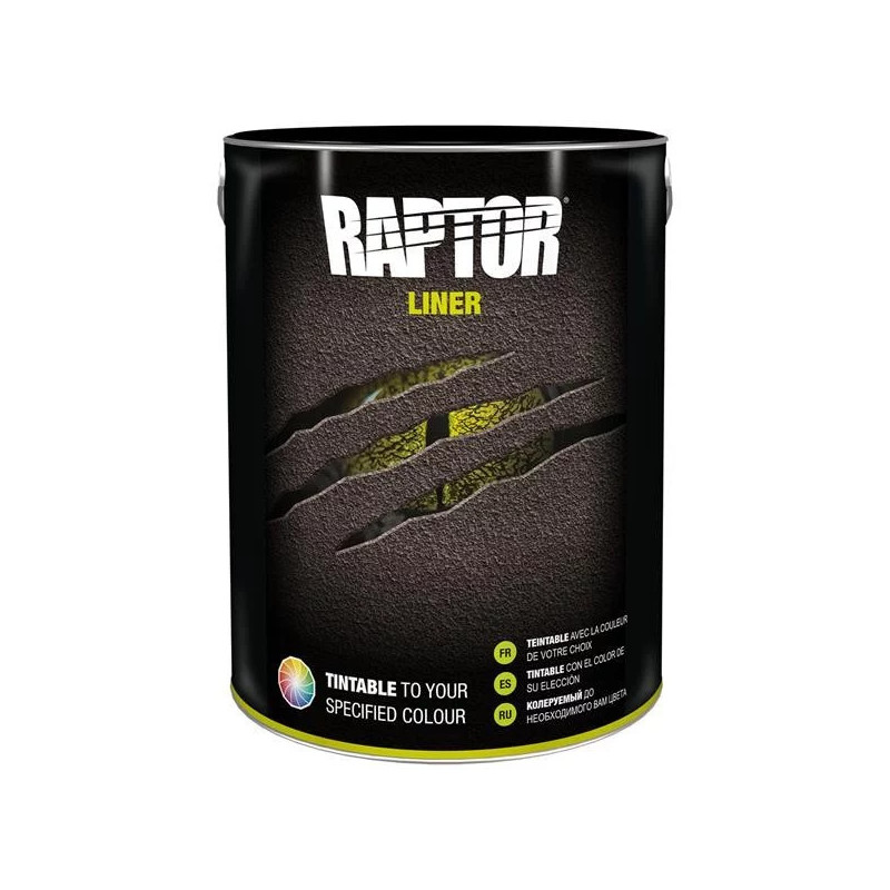 Revêtement protecteur 2K teintable - 5 litres - UPOL RAPTOR