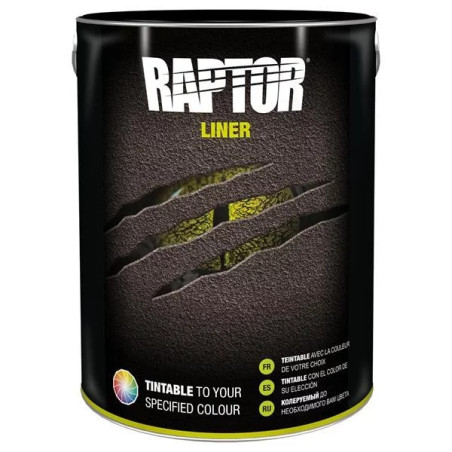 Revêtement protecteur 2K teintable - 5 litres - UPOL RAPTOR