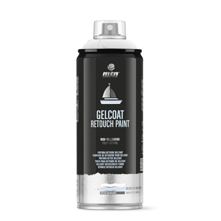 Peinture de retouche Gelcoat en spray - MONTANA PRO