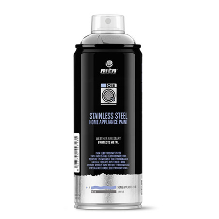 Peinture en spray pour appareil électroménager couleur acier - MONTANA PRO