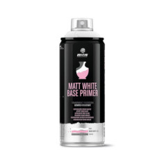 Apprêt de base blanc mat en spray - MONTANA PRO