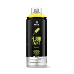 Laque fluorescente jaune en spray - MONTANA