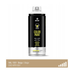 Spray de peinture de couleur RAL 1001 - Beige - MONTANA PRO