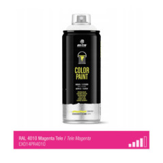 Spray de peinture de couleur RAL 4010 - Magenta - MONTANA PRO