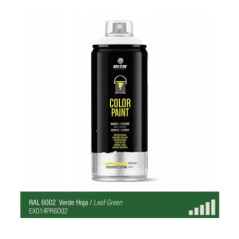 Spray de peinture de couleur RAL 6002 - Vert Feuille - MONTANA PRO