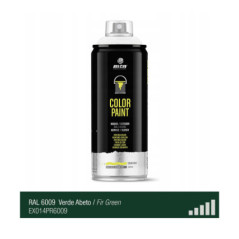 Spray de peinture de couleur RAL 6009 - Vert Sapin - MONTANA PRO