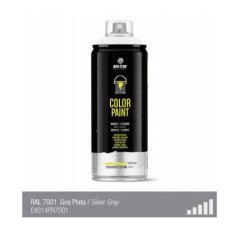 Spray de peinture de couleur RAL 7001 - Gris Argenté - MONTANA PRO