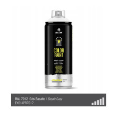 Spray de peinture de couleur RAL 7012 - Gris Basalte - MONTANA PRO