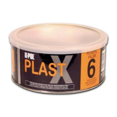 Mastic plastique noir 2K très flexible 600ml - UPOL