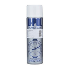 Peinture blanc brillant 1K en bombe 500 ml - UPOL