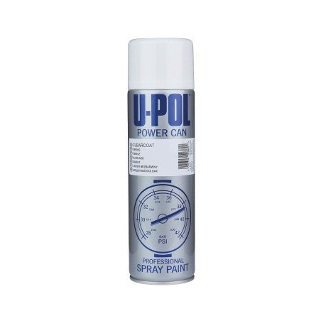 Peinture blanc brillant 1K en bombe 500 ml - UPOL