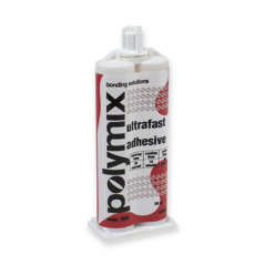 Colle 2K Polymix transparente ultra rapide 50 ml - Plastiques